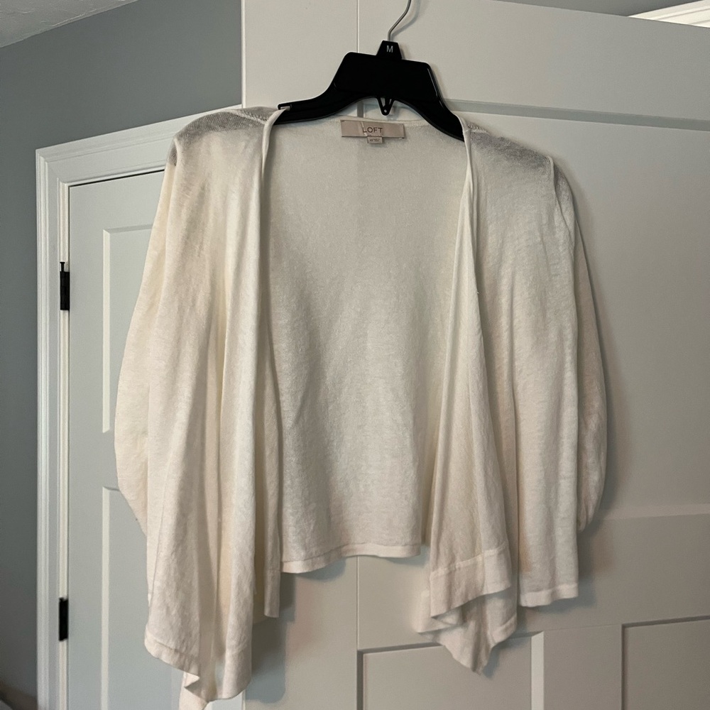 LOFT Cream Women's Shrug